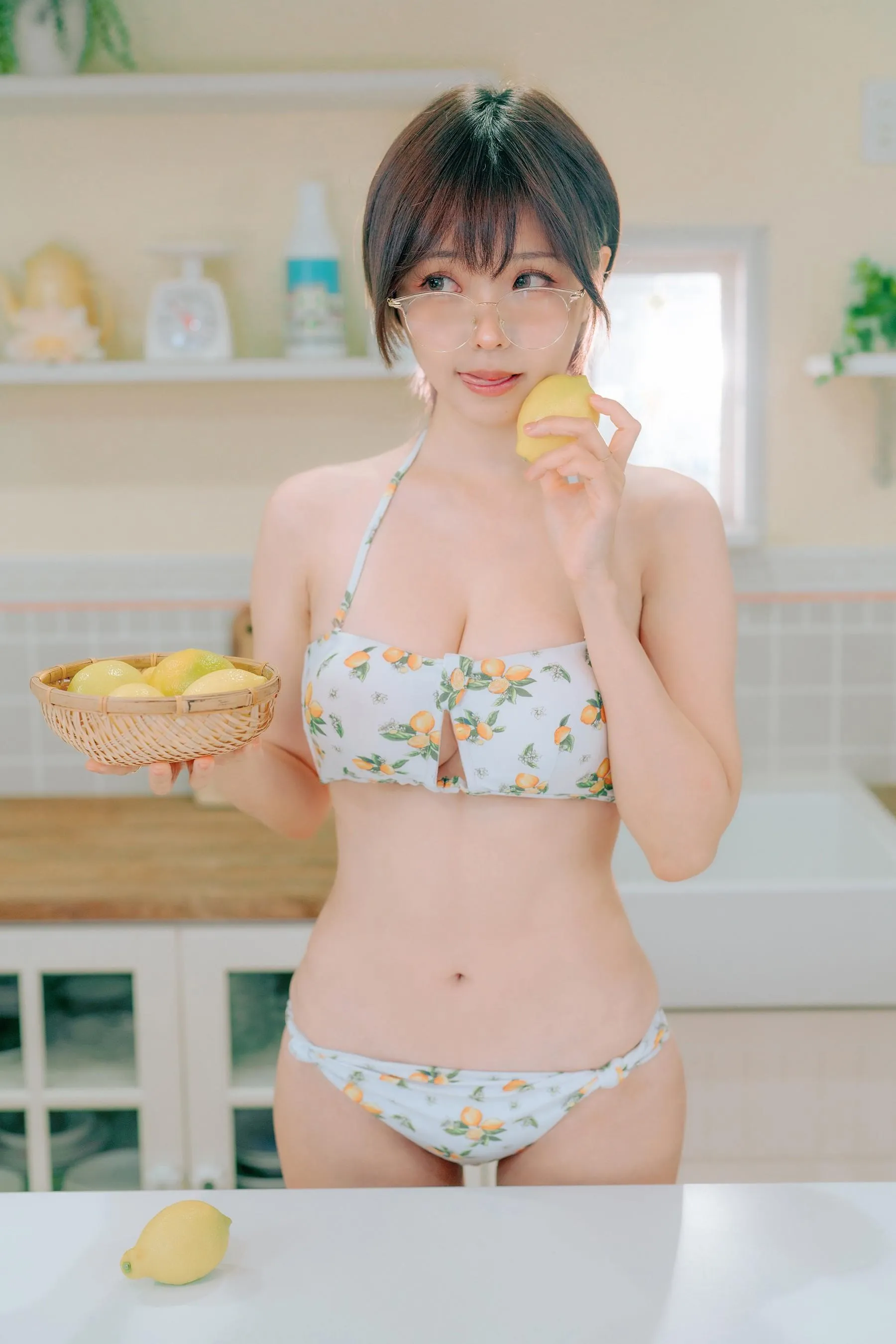 ElyEE子 – NO.121 2023.august C-檸檬泳裝 Lemon Swimsuit [32P]插图